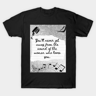 Silver Springs Fleetwood Mac Song Lyrics Print T-Shirt